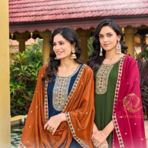 VICHITRA Flair Kali Top Bottom With Lining And Fancy Dupatta Work