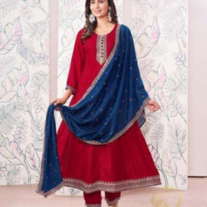 Elegant Vichitra Silk Salwar Set – Premium Designer Ethnic Wear