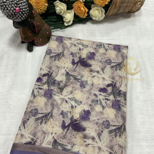 Tusser silk saree - Image 5