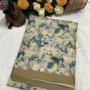 Tusser silk saree - Image 6