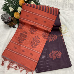 Chenori printed fancy saree - Image 5