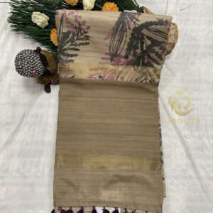 Daisy tusser Saree - Image 4