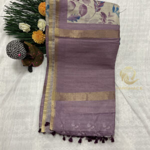 Daisy tusser Saree