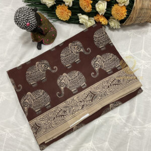 Fancy Kalamkari Saree