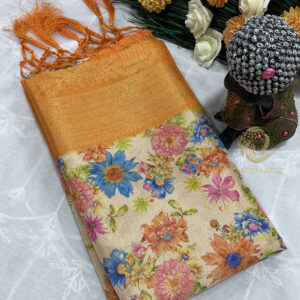 Digital Softy Saree - Image 5