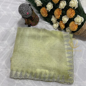 Black diamond fancy saree - Image 6