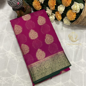 Chiffon fancy saree - Image 10