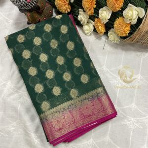 Chiffon fancy saree - Image 8