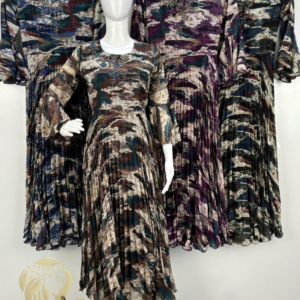 Floral design full gown