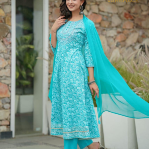 Jaipur cotton salwar set - Image 3