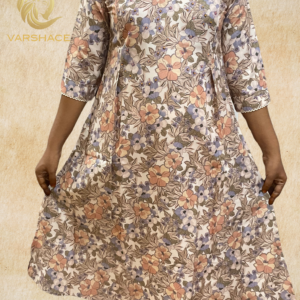 Floral Printed Anarkali kurta