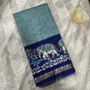 Peacock Silk Saree - Image 17