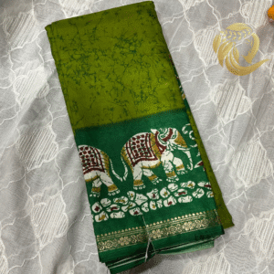 Peacock Silk Saree - Image 16