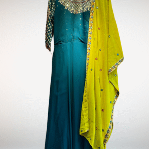 Varshace georgette floor length gown - Image 6