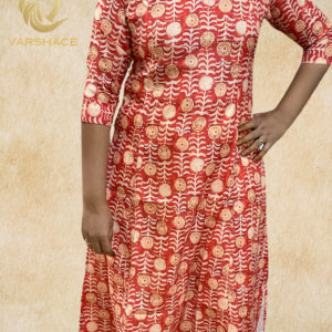 Floral Anarkali Kurta - Image 3