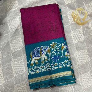 Peacock Silk Saree - Image 13