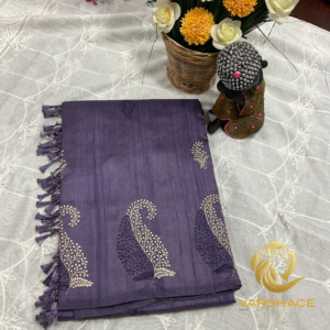 Butter silk saree - Image 6