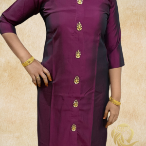 Rangeela silk straight cut fancy kurta