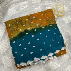 Crushed Cotton Saree - Image 8
