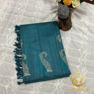 Butter silk saree - Image 8