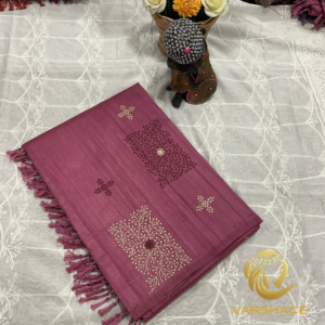 Butter silk saree - Image 3