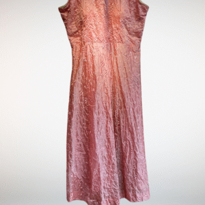 Varshace Sandal Netted floor length gown