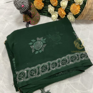 Crepe Fancy Saree - Image 4