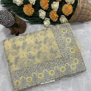 Nayantara designer saree - Image 4