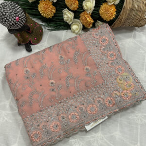 Nayantara designer saree - Image 5