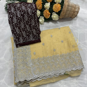 Shatabd Designer saree - Image 4
