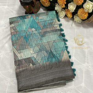 Lotus western fancy saree