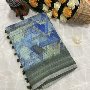 Lotus western fancy saree - Image 7