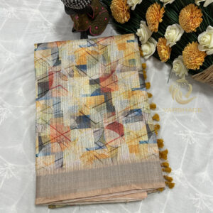 Lotus western fancy saree - Image 5
