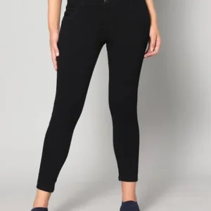 High waist denim jeans