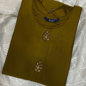 Rangeela silk straight cut fancy kurta - Image 4