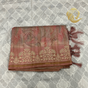 Varshace Tussar Silk Cutwork Saree - Image 3