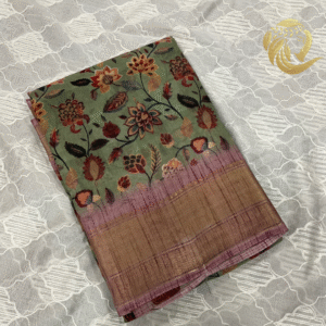 Fancy cotton saree with contrast border Suhani - Image 19