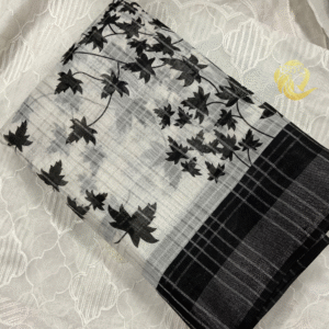 Linen Cotton Saree