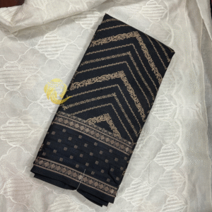 Varshace Soft Crepe Kaanchi Butti Saree - Image 8