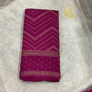 Varshace Soft Crepe Kaanchi Butti Saree - Image 5