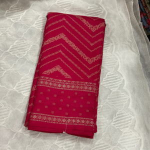 Varshace Soft Crepe Kaanchi Butti Saree - Image 4