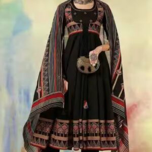 KIMAYRA Cotton Calf Length Printed Kurta Set - Image 10